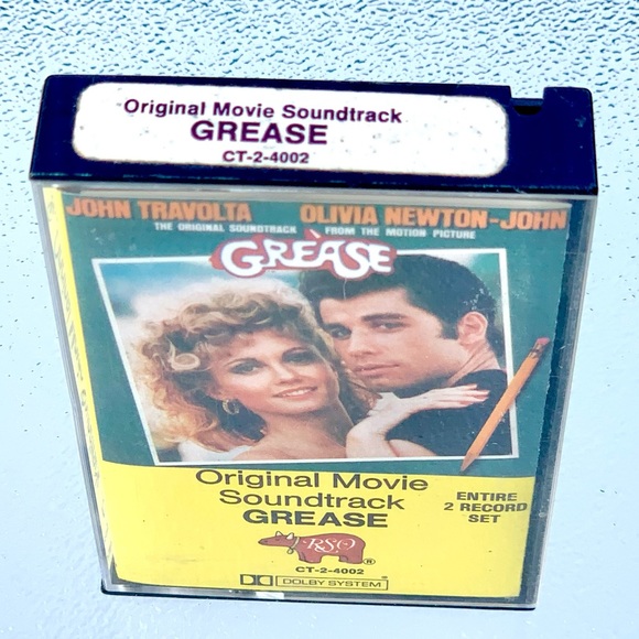 GREASE 1978 Original Motion Picture Soundtrack Cassette Tape - Picture 5 of 5